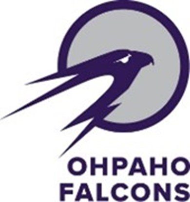 Ohpaho secondary school falcons logo 