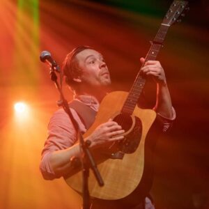 Ken Stead photo on stage performing