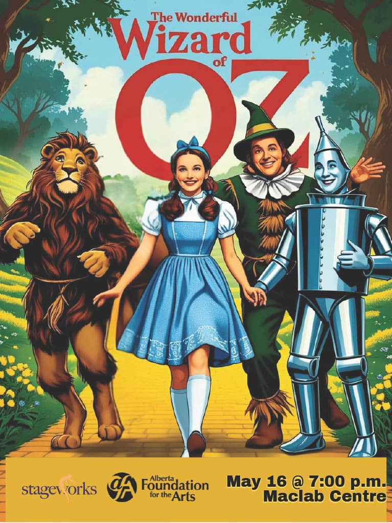 Stageworks academy wizard of oz poster