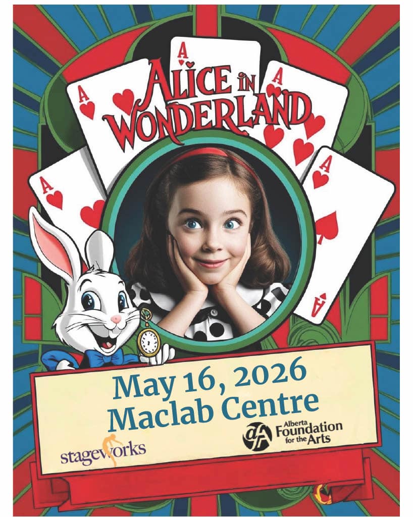 Stageworks Alice in Wonderland poster