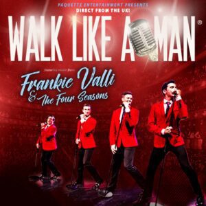 Walk like a man show poster graphic