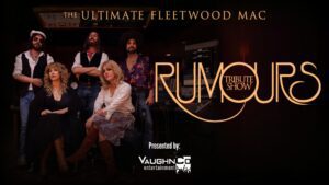 Rumours fleetwood mac tribute show promotional graphic