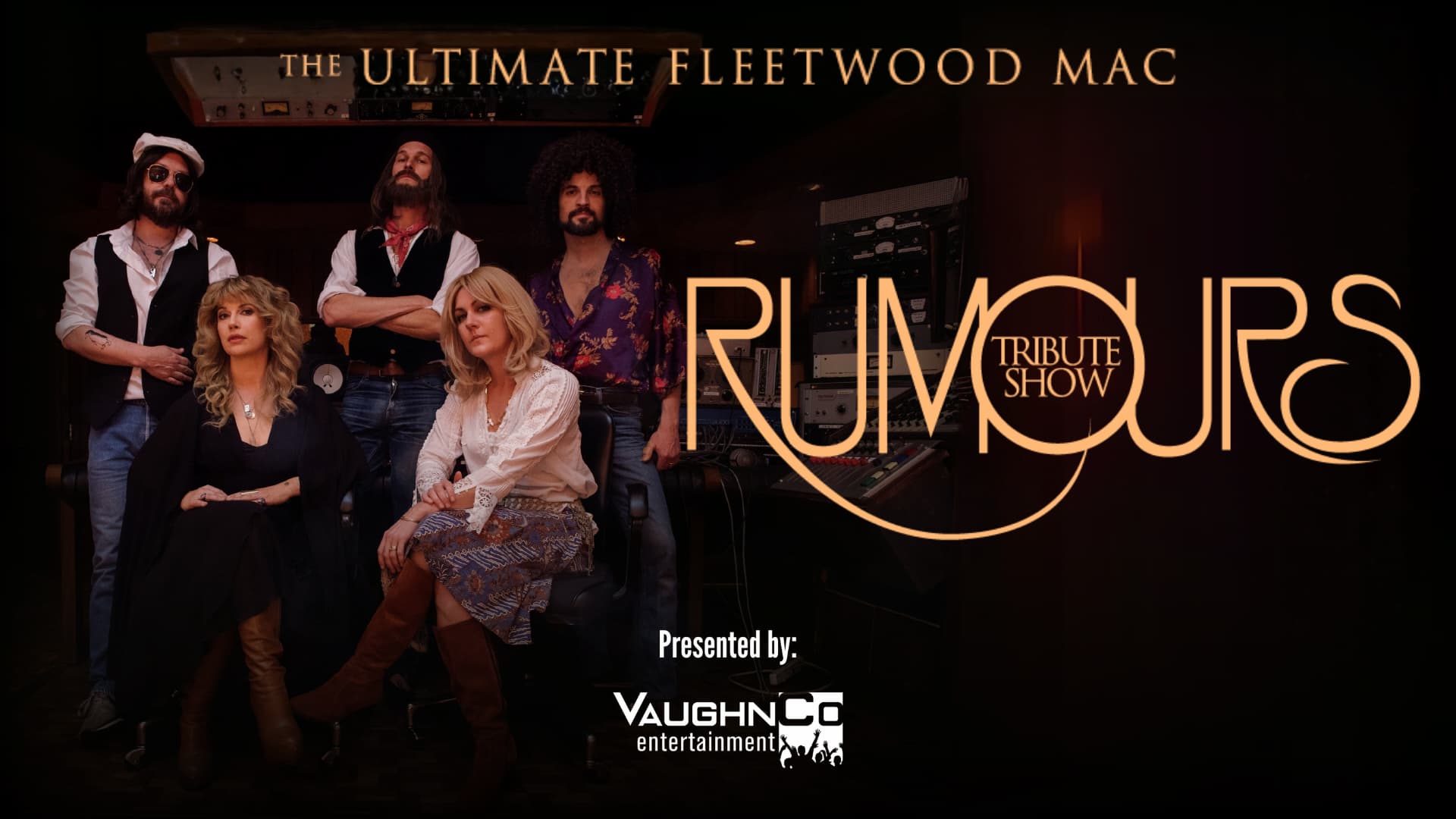 Rumours fleetwood mac tribute show promotional graphic